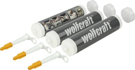 Wolfcraft Lege Patroon 310ml – 3 Stuks