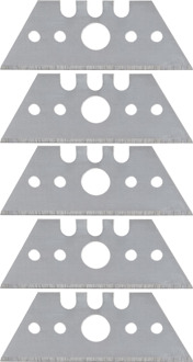 Wolfcraft Mes reserve 52mm 5 stuks