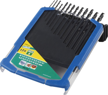Wolfcraft Metaalborenset 1,5-6,5mm 13 delig