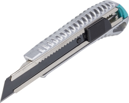 Wolfcraft Metalen afbreekmes | 18mm | Met zwart blad | 'Profi-Sharp' | 1 stuk - 4306000