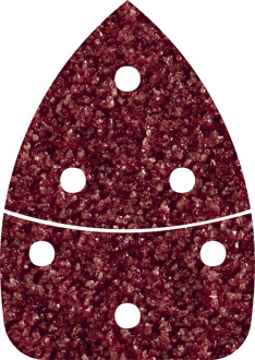 Wolfcraft Multi-schuurpapier met klittenband, geperforeerd Korrelgrootte 40 (l x b) 139 mm x 98 mm Wolfcraft 3136000 6 stuks