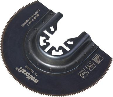 Wolfcraft Multitool segmentzaagblad 85mm
