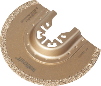 Wolfcraft Multitool segmentzaagblad bestrooid 85mm