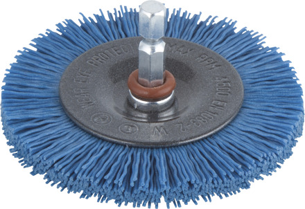 Wolfcraft Nylon Draadborstel - Ø 75 x 6 mm