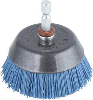 Wolfcraft Nylon-Komborstel Diameter 65 Mm Nylondraad Schacht-Diameter 6 Mm 2729000 1 Stuks