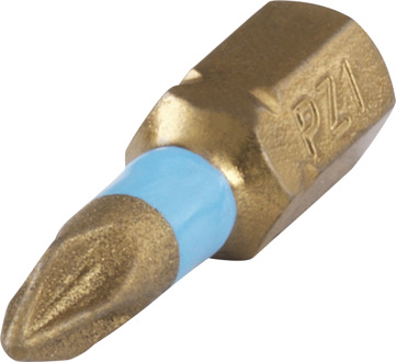 Wolfcraft Pozidriv Bit - PZ 1 - 25 mm