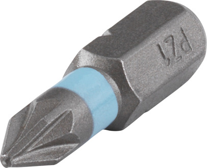 Wolfcraft Pozidriv Solid Bits - PZ 1 - 25 mm - 3 Stuks