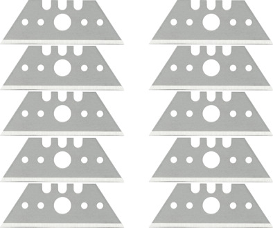 Wolfcraft Professionele trapeziummessen | 0,65 x 52mm | 10 stuks - 4313000