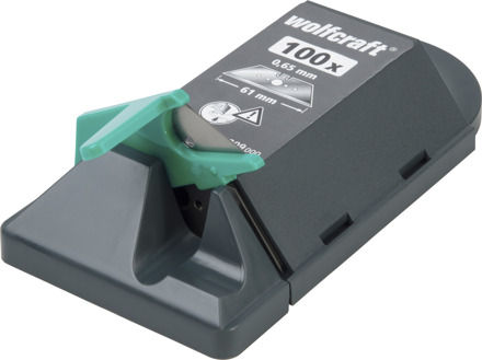 Wolfcraft Professionele trapeziummessen | 0,65 x 61mm | 100 stuks - 4309000