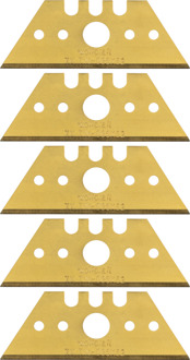 Wolfcraft Professionele trapeziummessen | + box | 0,65 x 52mm | 5 stuks - 4172000