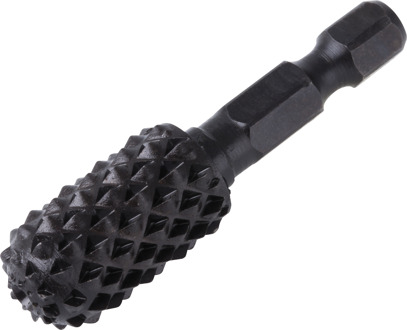 Wolfcraft Profielrasp | Peervormig | Hout | Ø13 x 48mm | 1 stuk - 4377000