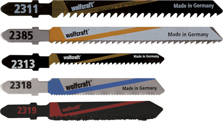 Wolfcraft Projectset | Interieurbouw | Decoupeerzaagbladen | 1 set - 2688000
