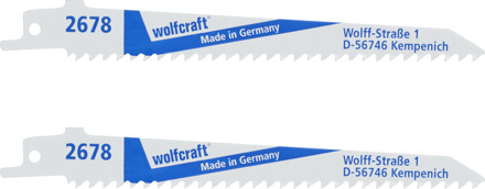 Wolfcraft Sabelzaagbladen | BiM | 150mm | 2 stuks - 2678000