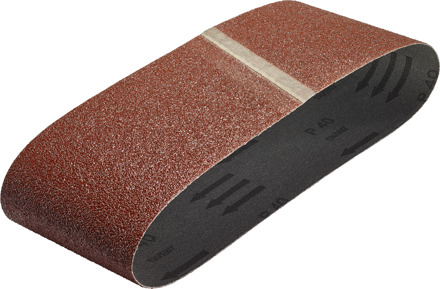 Wolfcraft Schuurband Korrelgrootte 40 (l x b) 533 mm x 75 mm Wolfcraft 3101000 6 stuks