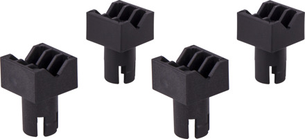 Wolfcraft Spanbekken 4 stuks