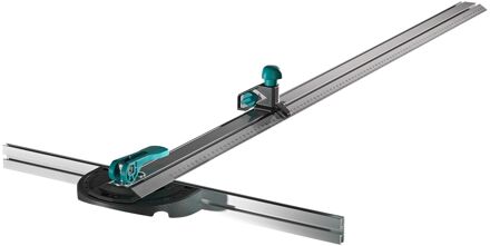 Wolfcraft T-rail met parallelsnijder 1000 mm 4008000