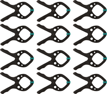 Wolfcraft Veerklemmen | MINI 30 | 12 stuks - 8653000