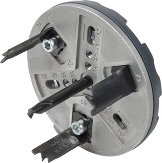 Wolfcraft Verstelbare gatzaag | LS | Ø35, 50, 65, 68, 74, 80mm (AH-UN) | 1 stuk - 5985000