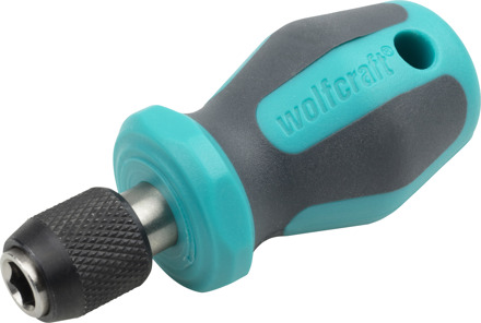 Wolfcraft Werkplaats Bitschroevendraaier 1/4 (6.3 Mm)