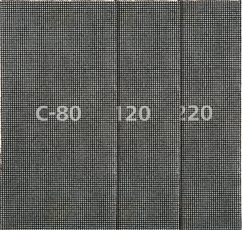 Wolfcraft Zelfklevend stramien | Silic.carbid | 93 x 190mm | 5 stuks - 8468000