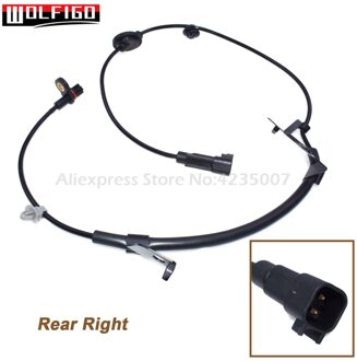 Wolfigo Voor Achter Links Rechts Abs Speed Sensor W/Of W/O Pigtail Voor Mitsubishi Lancer Asx ALS1784,ALS1785,AS1818,ALS2372 achterkant rechtsaf
