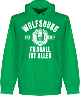Wolfsburg Established Hooded Sweater - Groen - S