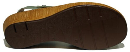 Wolky 00355030 la jolla viagretta leather Groen - 42