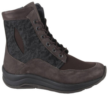Wolky 0098390-302 dames veterboots sportief - maat 38 Bruin