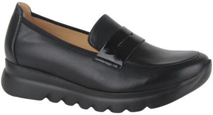 Wolky 0212780-000 dames instappers sportief - maat 41 Zwart