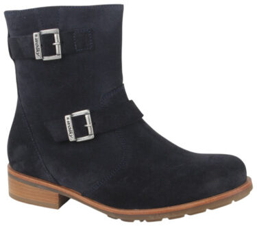 Wolky 0448640-800 dames enkellaarzen sportief Blauw - 39