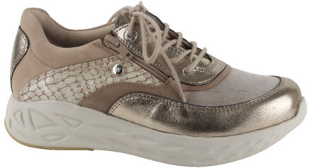 Wolky 0570390-144 dames veterschoenen sportief - maat 39 Zilver