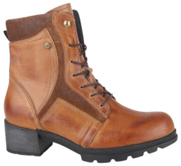 Wolky 0610030-430 dames veterboots gekleed Bruin - 40