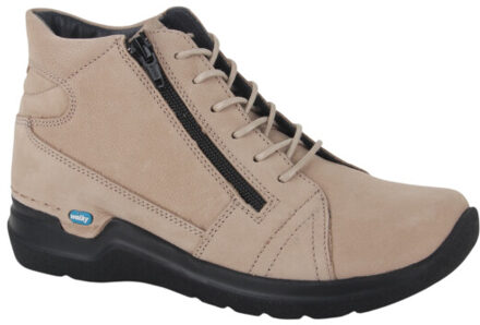 Wolky 0660611-125 dames veterboots sportief Beige - 40