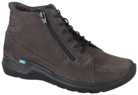 Wolky 0660611-301 dames veterboots sportief Grijs - 41