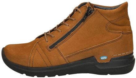 Wolky Why Veterboot Dames Cognac