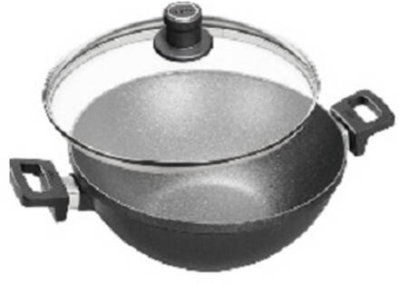 Woll Wadjan | Wok NoWo Induction Line 36 cm - Woll Grijs