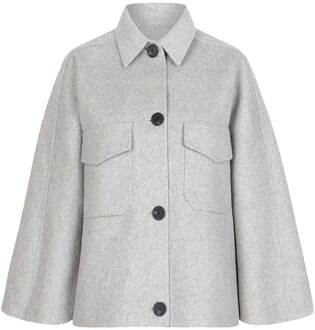 Wollen cape/jas Blinx  grijs - XS/S,L/XL,