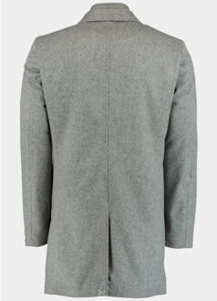 Wollen jas hans, 100% wol met nylon inlay 9082h/4 l.grey Grijs - 48