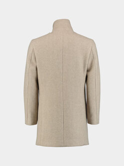 Wollen jas quinsy coat 25301qu52bo/820 sand Beige - 48