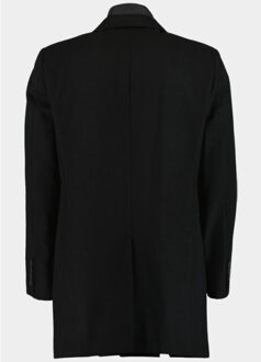 Wollen jas wollmantel mit inlet 213013459/901 Zwart - 54