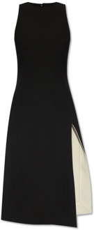 Wollen mouwloze jurk Ami Paris , Black , Dames - 2XS