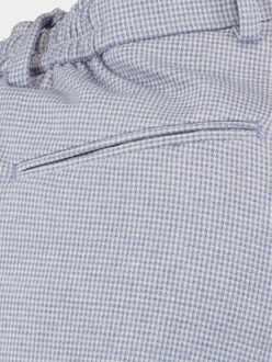 Wollen pantalon das trouser 23104da20bo/240 blue Blauw - 50