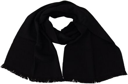Wollen Sjaal Zwart