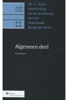 Wolters Kluwer Nederland B.V. Algemeen deel - Boek J.B.M. Vranken (9013111513)