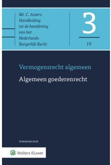 Wolters Kluwer Nederland B.V. Algemeen Goederenrecht - Asser-Serie