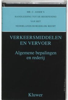 Wolters Kluwer Nederland B.V. Algemene bepalingen en rederij - Boek C. Asser (9026840241)