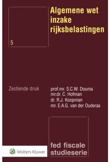 Wolters Kluwer Nederland B.V. Algemene Wet Inzake Rijksbelastingen - S.C.W. Douma