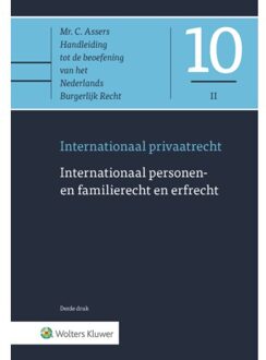 Wolters Kluwer Nederland B.V. Asser 10-II Internationaal personen- en familierecht en erfrecht