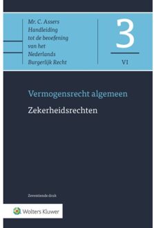 Wolters Kluwer Nederland B.V. Asser 3-Vi Zekerheidsrechten