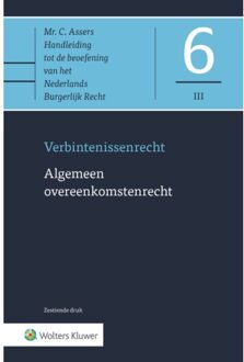 Wolters Kluwer Nederland B.V. Asser 6-Iii Algemeen Overeenkomstenrecht - C.H. Sieburgh